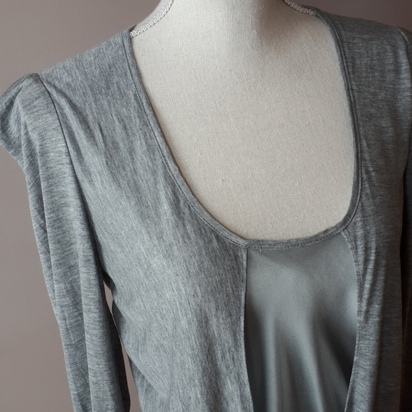 Bordeaux grey top - Picture 2 of 3